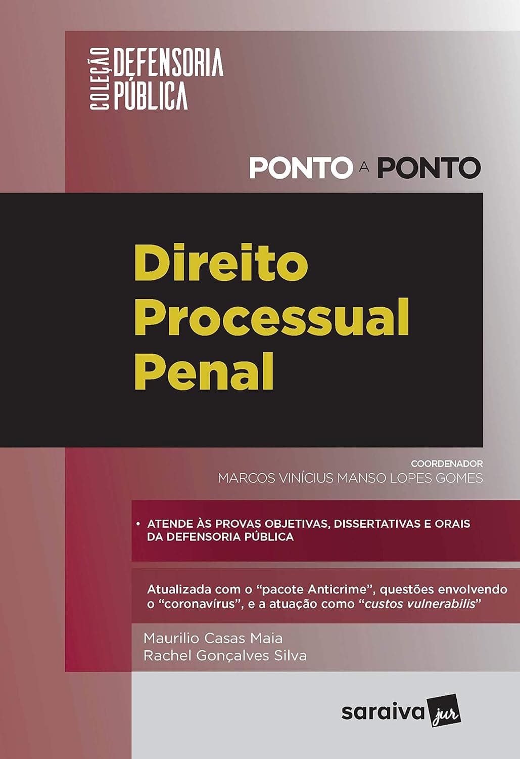 Coleção Defensoria Pública - Ponto a Ponto: Direito Processual Penal Capa comum 4 setembro 2020