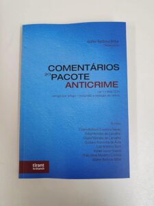 Comentários ao Pacote Anticrime Capa comum 27 julho 2021
