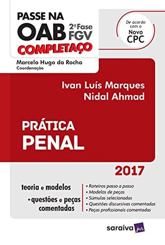 Completaço OAB 2ª Fase. Prática Penal Capa comum 17 fevereiro 2017