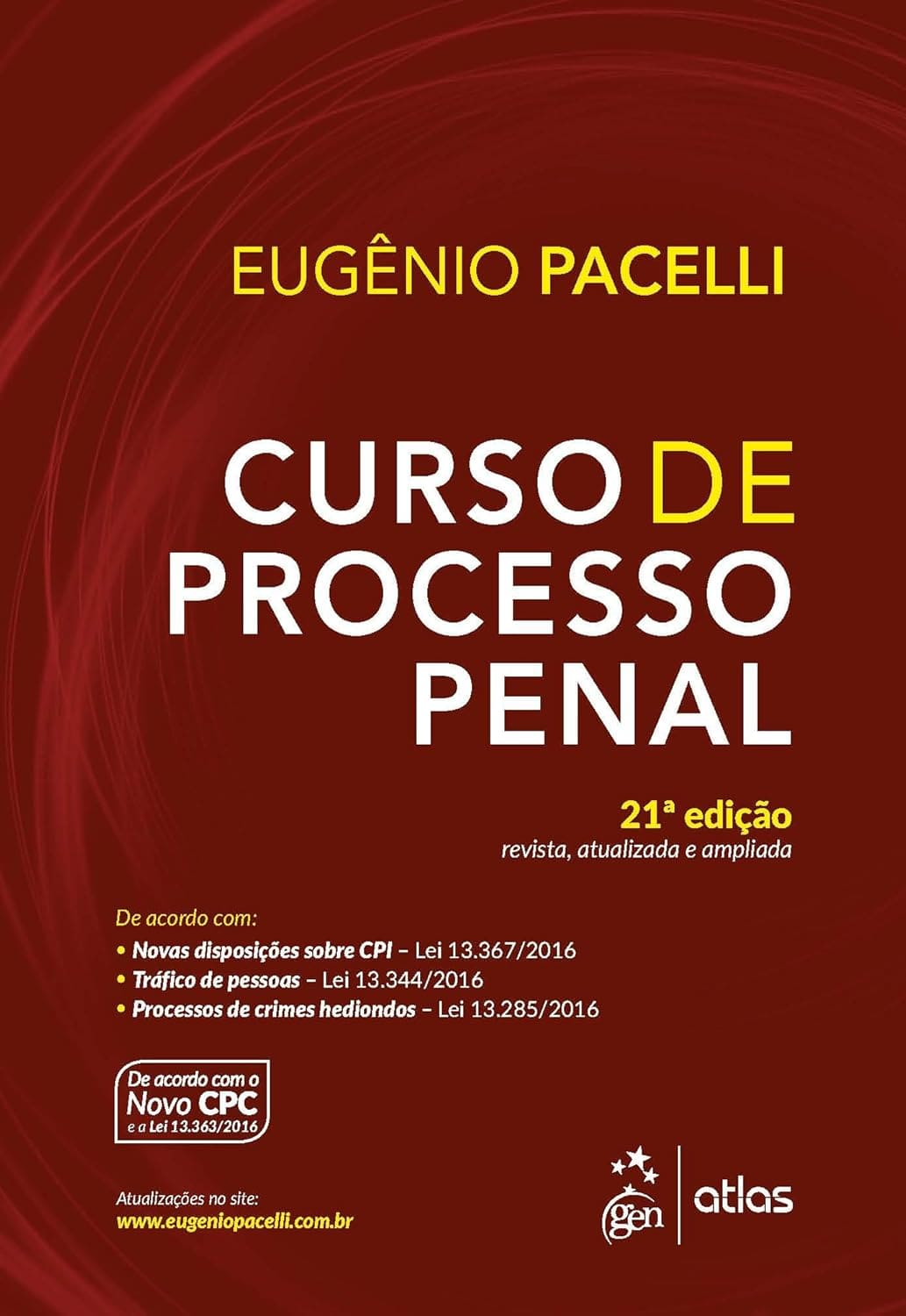 Curso Processo Penal Capa comum 26 janeiro 2017