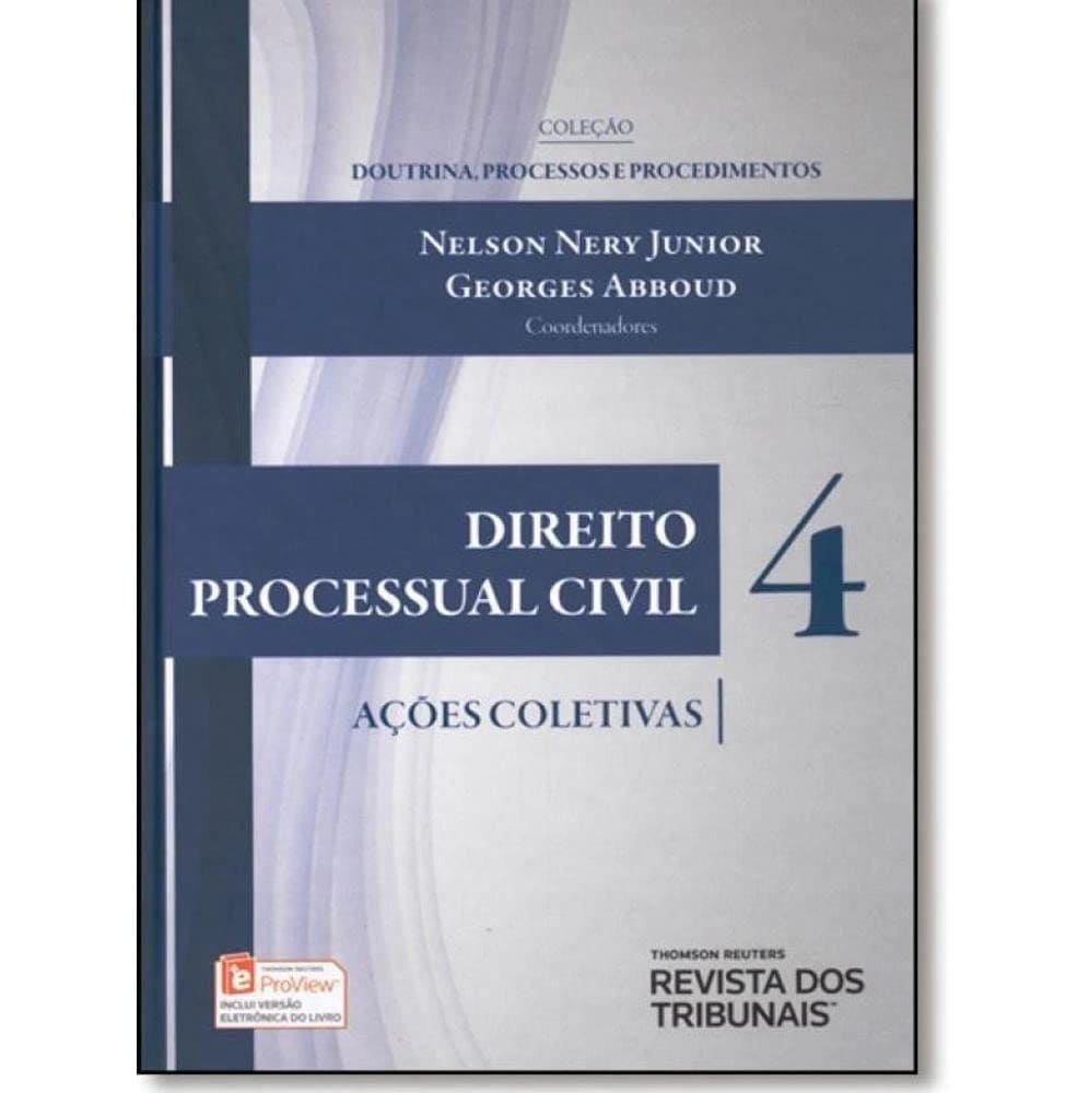 Direito Processual Civil Volume 4 Ações Coletivas Capa dura 1 janeiro 1900