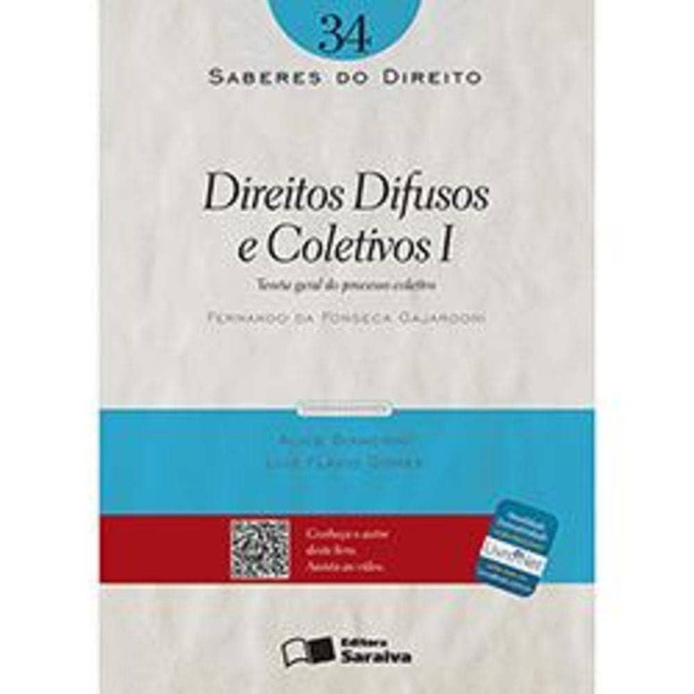 Direitos difusos e coletivos I: Teoria geral do processo coletivo - 1ª edição de 2012: 34 Capa comum 29 novembro 2012