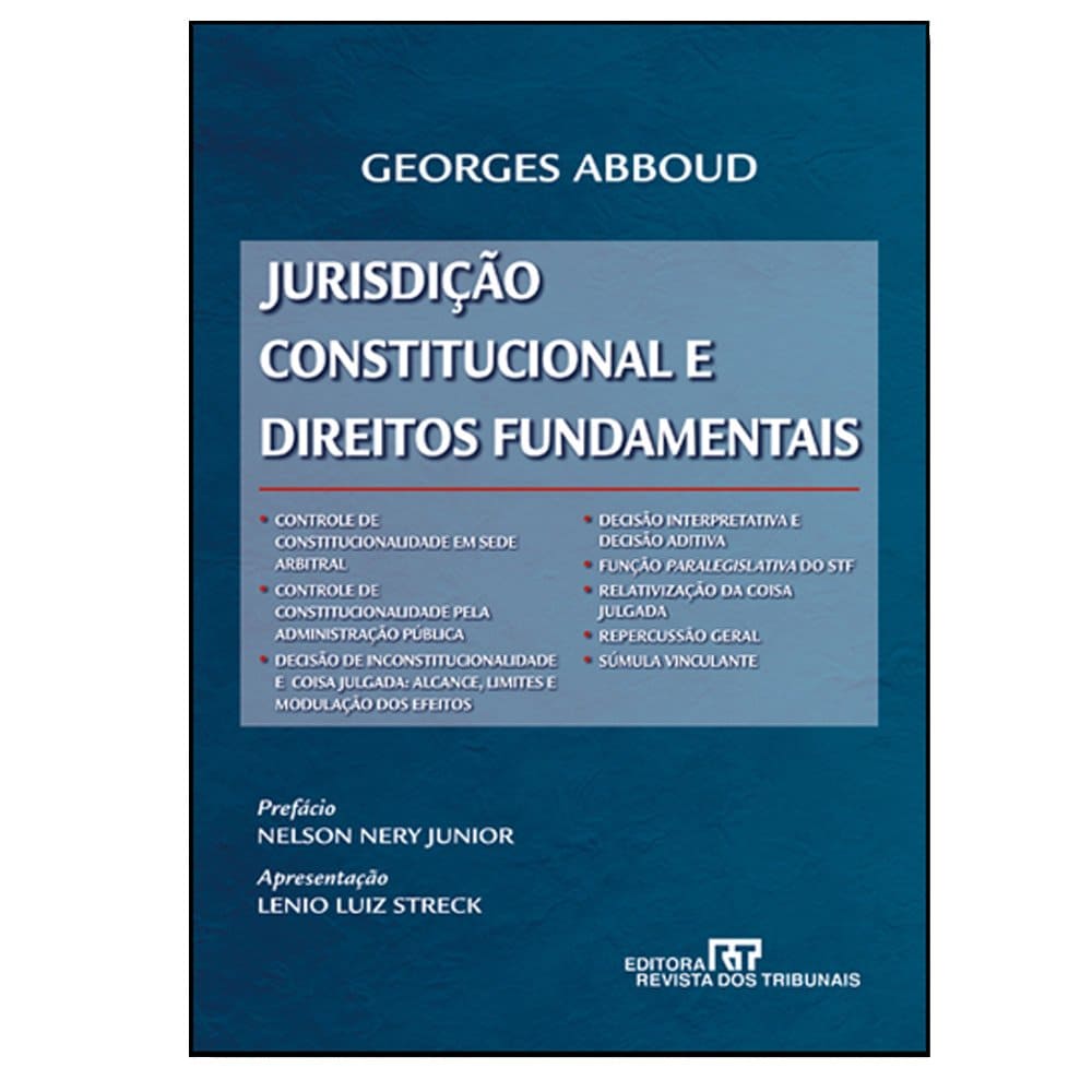 Jurisdição Constitucional E Direitos Fundamentais Capa comum 1 janeiro 2011