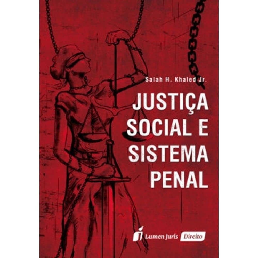 Justiça Social e Sistema Penal Capa comum 26 julho 2016