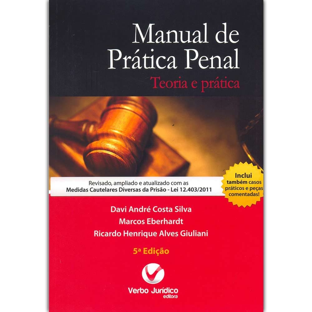 Manual de Prática PenalTeoria e Prática Capa comum 1 janeiro 2011