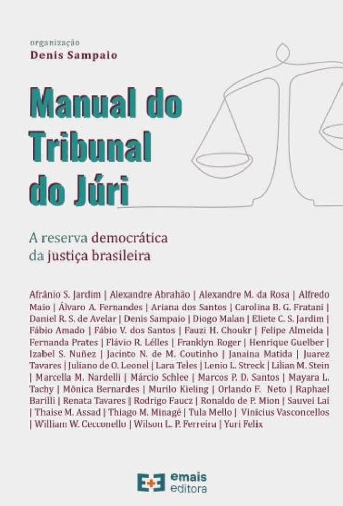 Manual Do Tribunal Do Júri Capa comum 5 março 2021