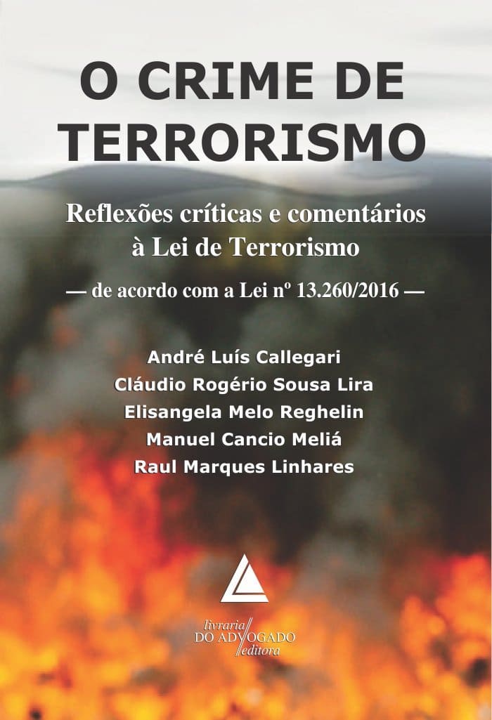 O Crime de Terrorismo Capa comum 1 janeiro 2016