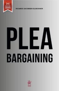 Plea Bargaining Capa comum 11 outubro 2019