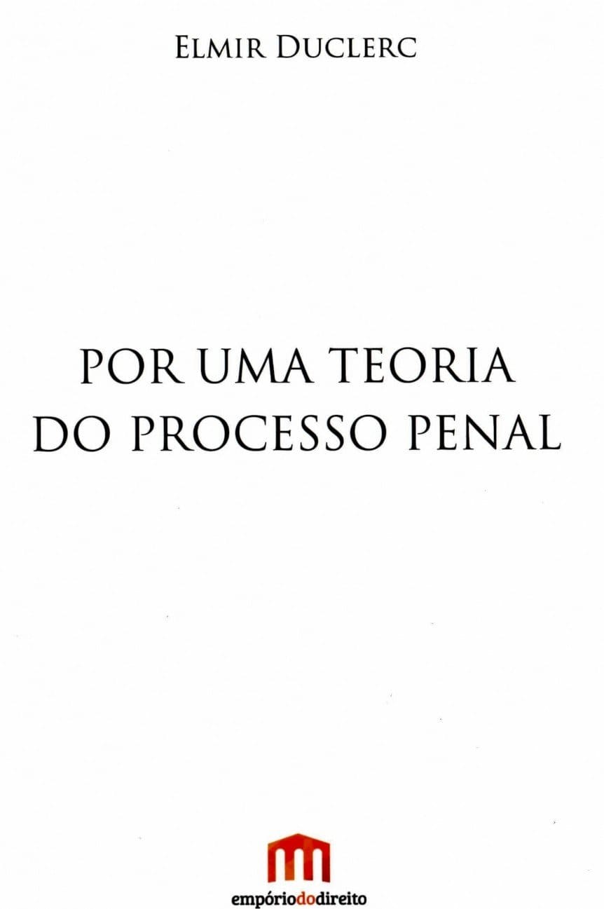 Por Uma Teoria Do Processo Penal Capa comum 3 agosto 2015