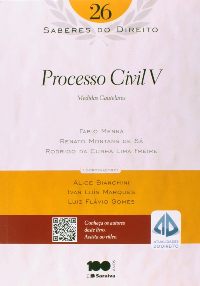 Processo civil V: Medidas cautelares - 1ª edição de 2014: 26 Capa comum 28 outubro 2013