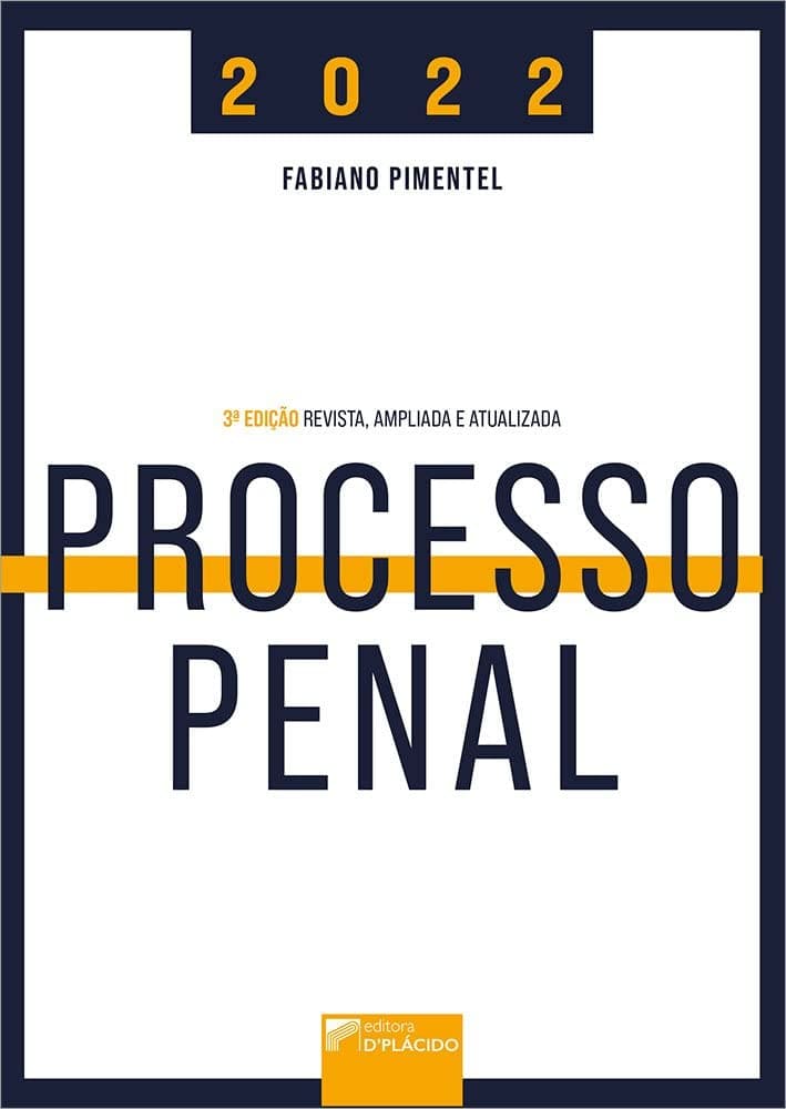 Processo Penal Capa comum 30 março 2022