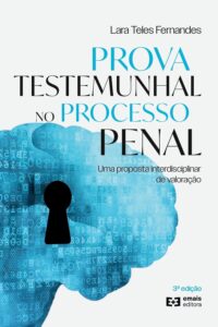 Prova Testemunhal No Processo Penal Capa comum 30 junho 2023