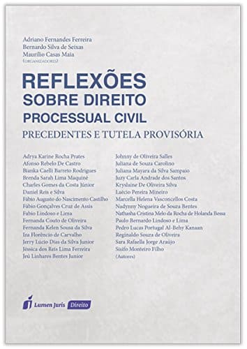 Reflexões Sobre Direito Processual Civil. Precedentes e Tutela Provisória Capa comum 13 julho 2017