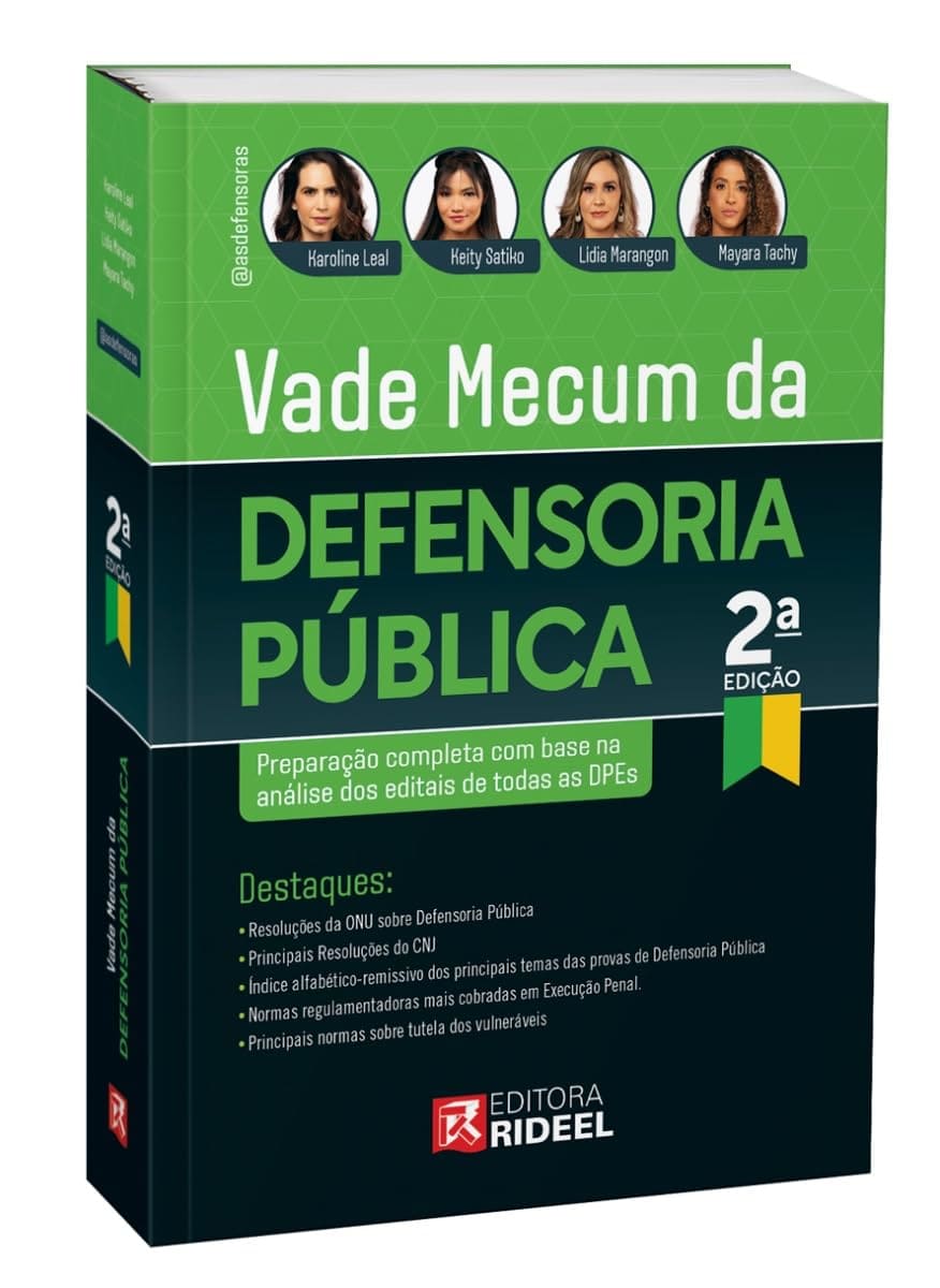 Vade Mecum da Defensoria Pública - 2ª Edição (2023) Capa comum 1 janeiro 1900