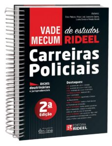 Vade Mecum de Estudos Rideel: Carreiras Policiais - 2ª Edição (2024) Capa comum 1 janeiro 1900
