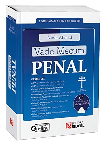Vade Mecum Penal - Legislação Exame de Ordem Capa comum 16 novembro 2018