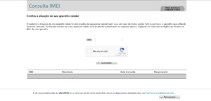 IMEI/Legalidade do Aparelho