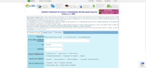 Buscar Informações de Instituições de Ensino Superior