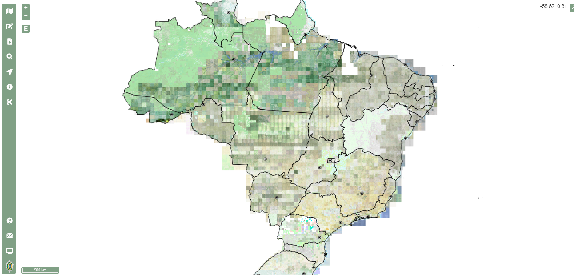 Banco de Dados Geográficos do Exército (BDGEx)