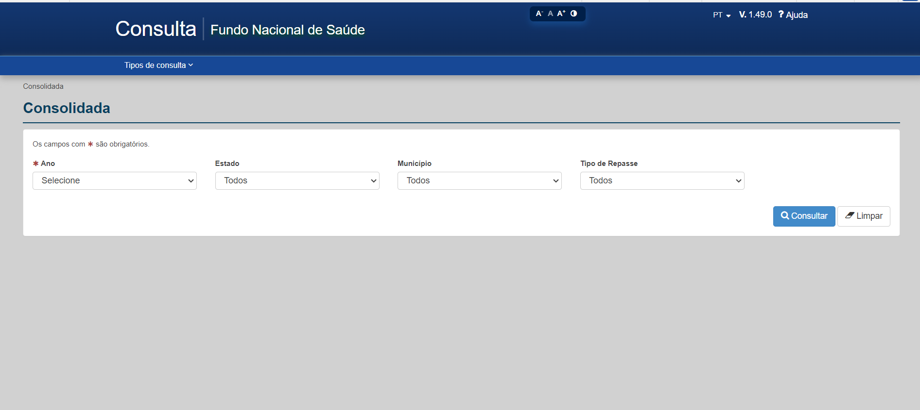 Consulta FNS