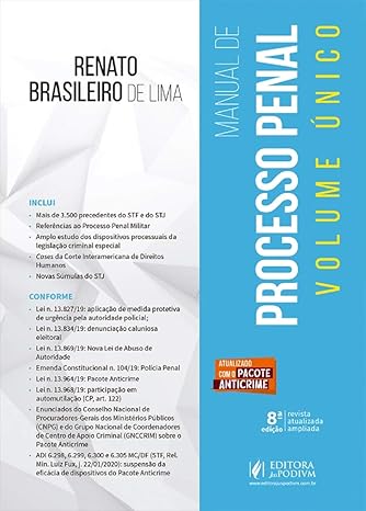 Manual de Processo Penal Capa dura – 28 fevereiro 2020