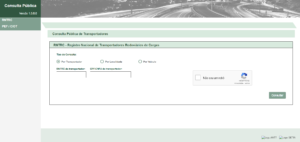Consulta Pública de Transportadores