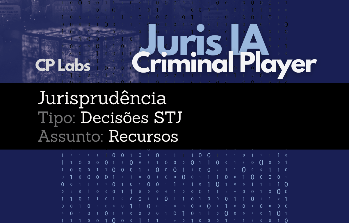 IA Juris STJ Assunto Recursos