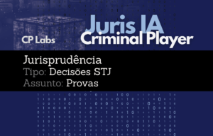 IA Juris STJ Assunto Provas