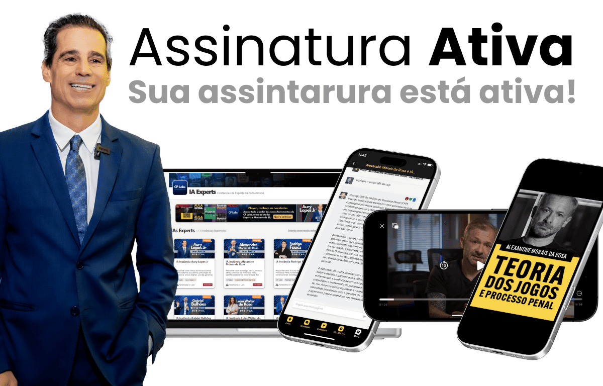 Assinatura confirmada