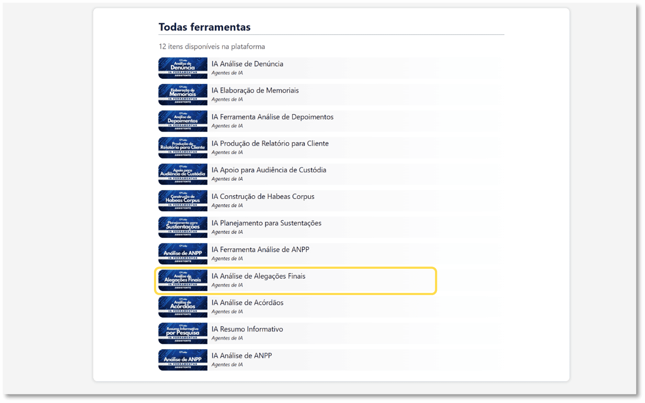 Print da página da ferramenta com destaque no botão - fase 2
